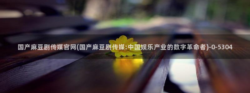 麻豆传媒官网玉米视频:国产麻豆剧传媒官网(国产麻豆剧传媒:中国娱乐产业的数字革命者)